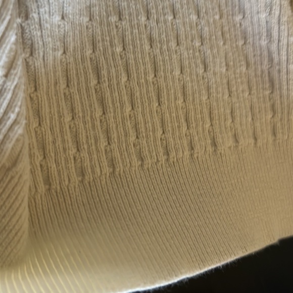 Nordstrom Men’s sweater vest color cream 100%cotton Vneck size XL - Picture 11 of 12